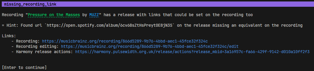 Preview of the tool